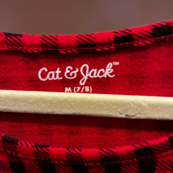 Cute Buffalo Plaid dress by Cat & Jack - Picture 3 of 7